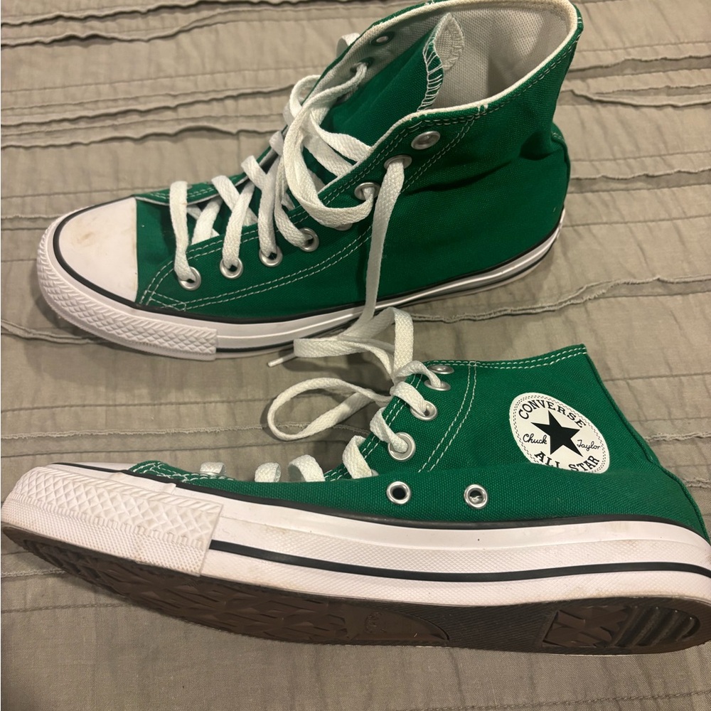 Converse Womens Emerald High-Top Sneakers